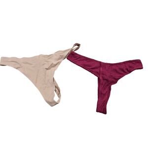 NEW NWT Intimately FP Free People Bundle of 2 Thongs Panties | Size XS